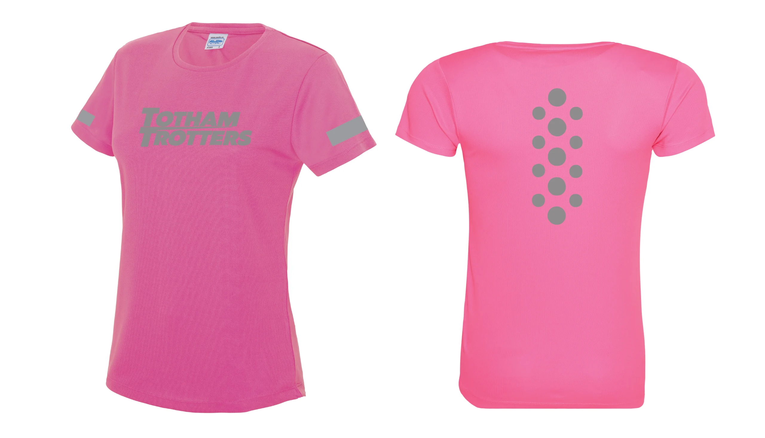 Totham Trotters Ladies Tshirt - Image 3