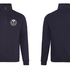 Woodford Bowls Club Quarter Zip Sweatshirt