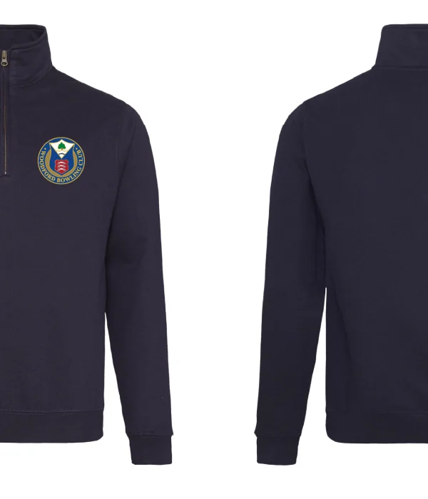 Woodford Bowls Club Quarter Zip Sweatshirt
