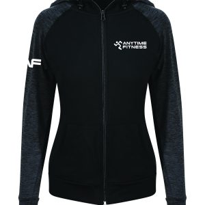 Anytime Fitness Women's Contrast Zipped Hoodie