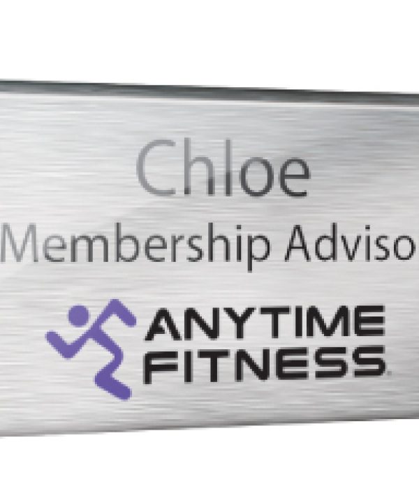 Anytime Fitness Name Badge