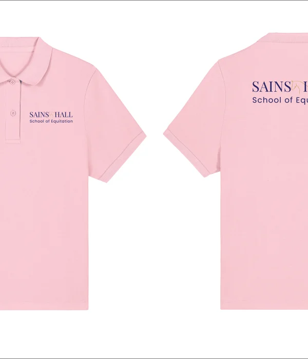 Sains Hall Ladies Polo Shirt | School of Equitation Polo