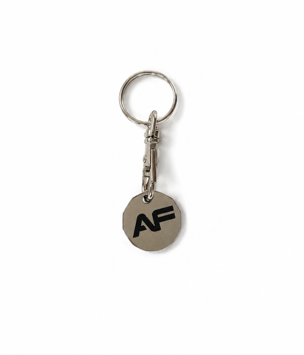 Anytime Fitness Trolley Coin Keyring