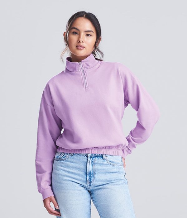 Women’s Cropped ¼-Zip Sweat