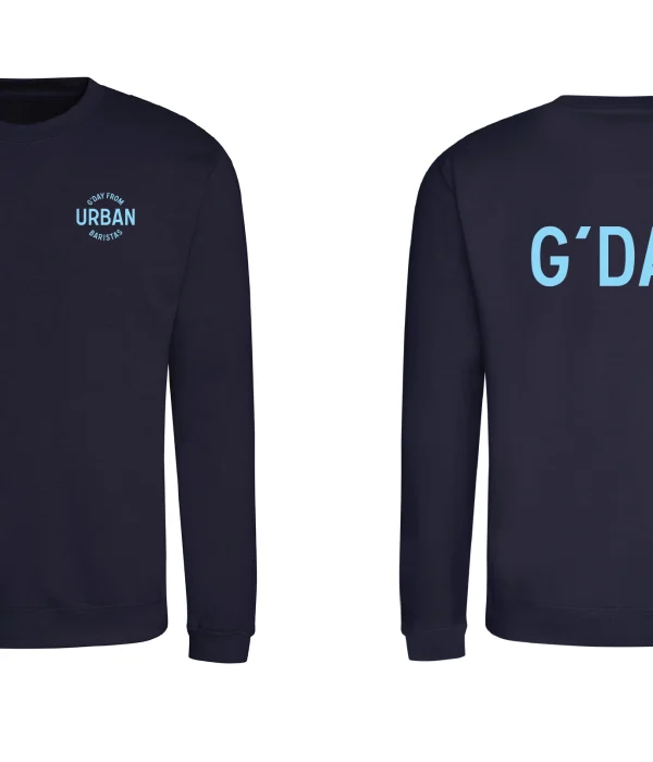 Urban Baristas Navy Staff Sweatshirt