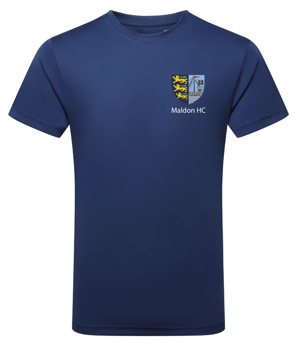Maldon Hockey Club Navy Men’s Performance T-shirt